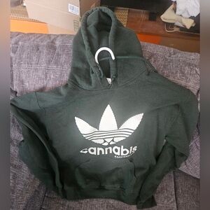 Mens Green Amsterdam Sweatshirt. S